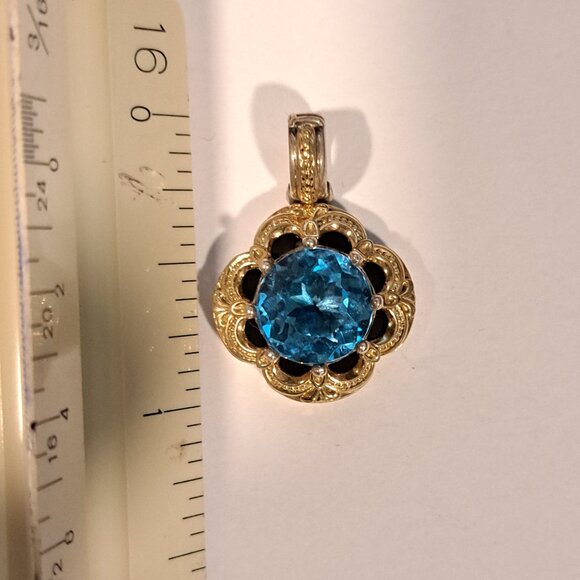 Konstantino Topaz Pendant - Picture 5 of 5